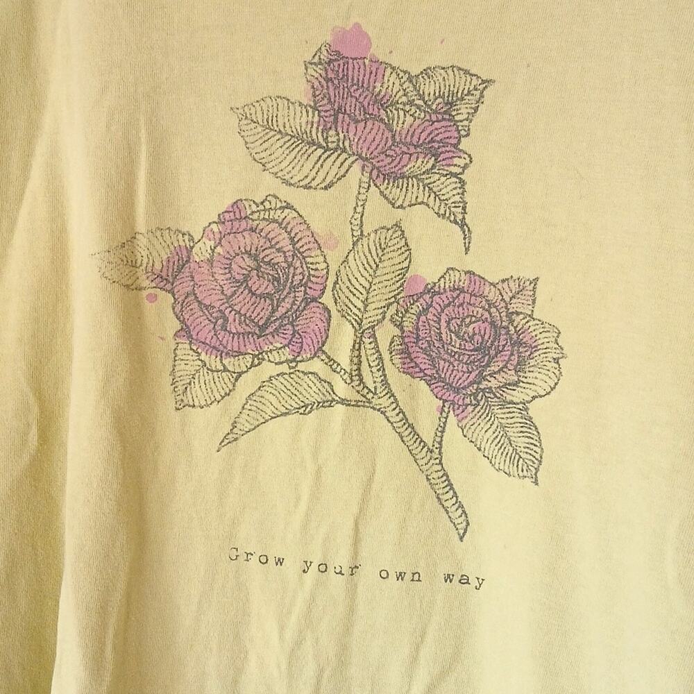 Life Is Good Grow Your Own Way Flowers Shirt - Picture 3 of 5